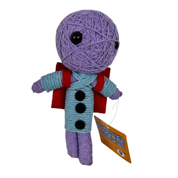 5 for $25| Parkway Toys 2011 String Dolls 8" Purple Back to School NWT - Picture 1 of 5